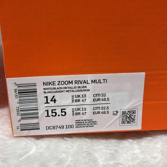 Nike Zoom Rival Distance Track and Field Shoes - Picture 14 of 14
